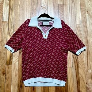 Vintage Authentic Gucci Men Shirt. Size Small